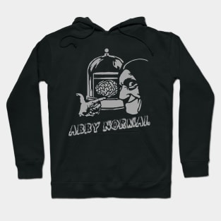 abby normal// black white design T-Shirt Hoodie